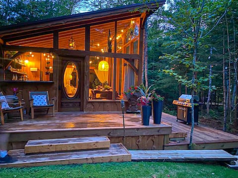 Magical Lakefront Cabin on 5 Acres-25 Mi to Acadia