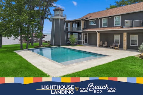 Lakefront Home w/ Pier, Pool, Game Room & Fire Pit