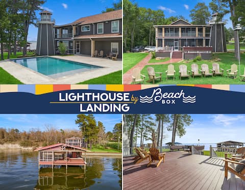 Lakefront Home w/ Pier, Pool, Game Room & Fire Pit