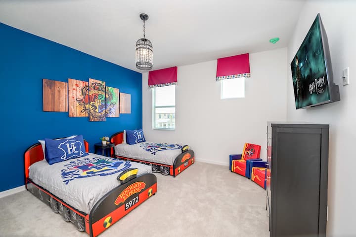 Dormitorio temático de Harry Potter