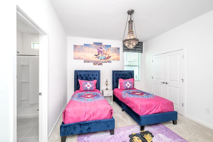 Habitación temática de Aladdin