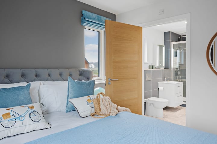 Spavaća soba 1 s privatnom kupaonicom – 4 The Vista, Willingcott