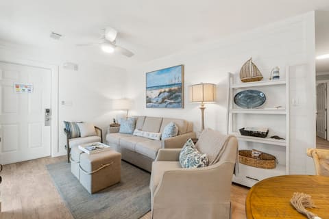 Beach access home w/ pools & courts