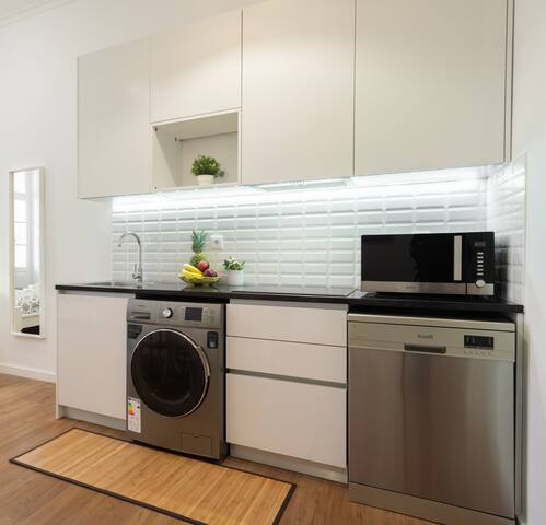 3 Cozy Rustic Flats | City Center by Host Wise gallery image 3