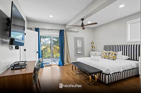 Next to Monastery Wedding Venue, 2BR w/Balcony
