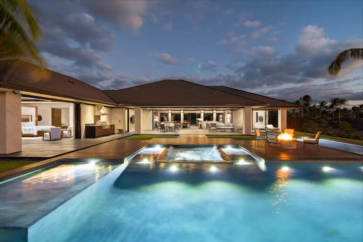 Brand New Luxury 5BDRM Home @ Mauna Lani - Houses for Rent in