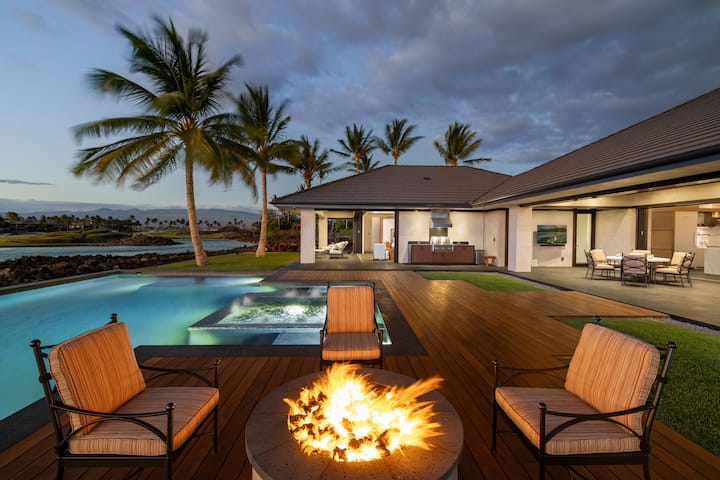 Brand New Luxury 5BDRM Home @ Mauna Lani - Houses for Rent in