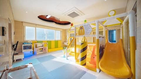 Rooms with cypress tree rooms and private pools, h3 kids full villa two rooms