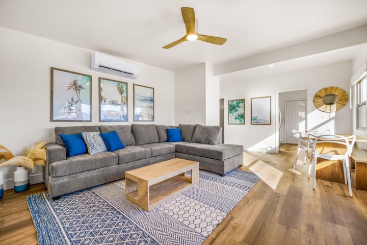 Pb Coastal 2bedroom - Steps2beach - W Ac/parking - San Diego, CA