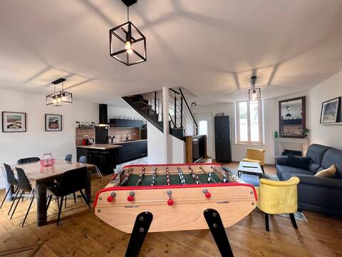 Villa Platon-PrivateSpa-Petanque-Near stationBrive