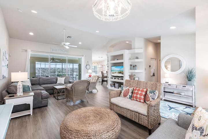 3 Bdrm Island Retreat W/ Private Pool - Marco Island, FL