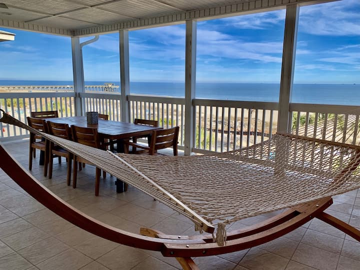 Insanely Gorgeous, Oceanfront, Top Floor Views - Tybee Island, GA