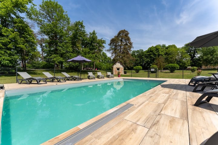 Jura Gîte Cascades Des Tufs  2 Pièces Piscine - Jura