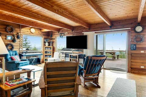 Spacious 2BR Oceanview Dog Friendly | Hot Tub