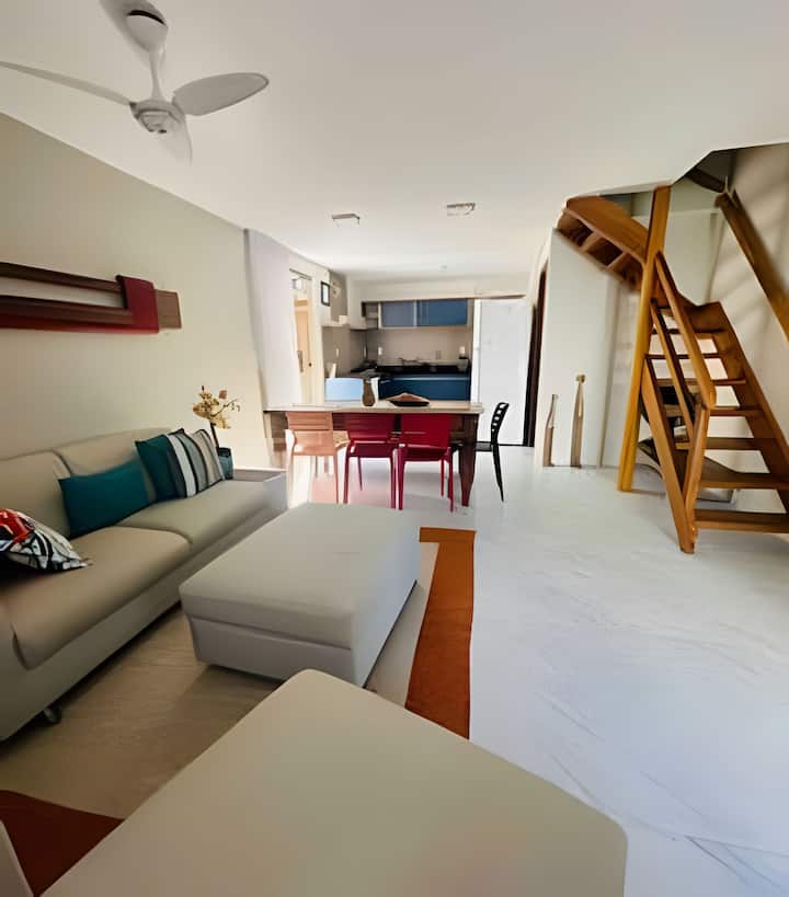 Apart 3 Suítes, Jacuzzi, Praia Taperapuan 800 Mts - Porto Seguro