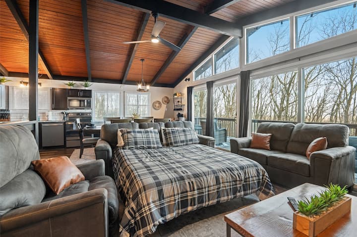 أريكة بسرير بحجم كبير