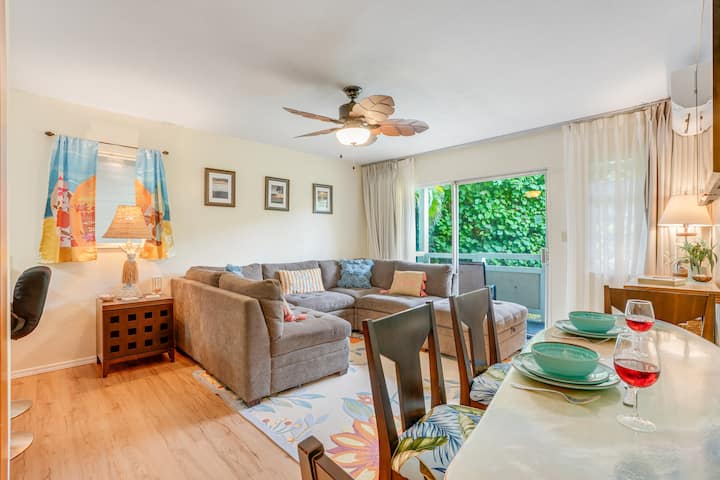 Nani Hale: Luxe W/ Ac & Pool, Walk To Beach - Anahola Beach