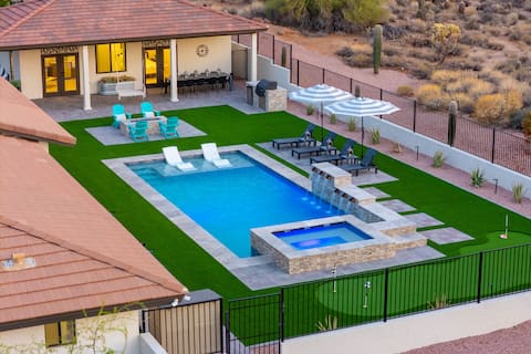Pool, Spa, Game Room: Luxury Fountain Hills Escape
