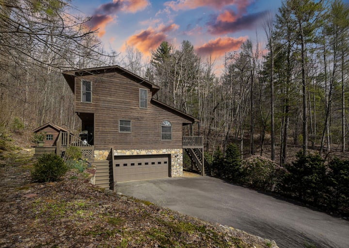 Creekside Mountain By Avantstay | Private Sauna - Asheville, NC