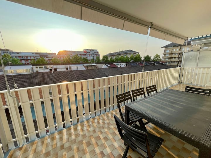Appartement Pour Six Personnes Avec Piscine Partag - Caorle
