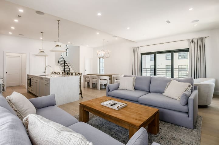 NEW Italian Village Home w/ Rooftop Deck