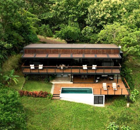 Casa Pelicano - Tropical house w pool and seaview