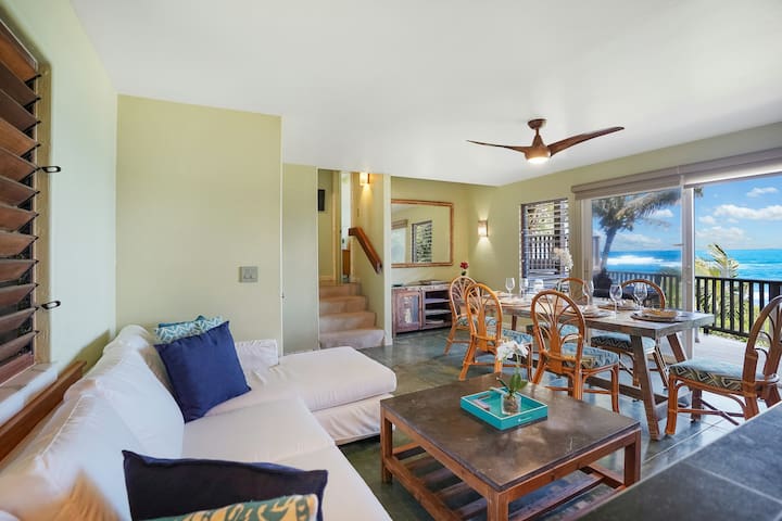 Stellar 3BR Oceanfront | Balcony | W/D