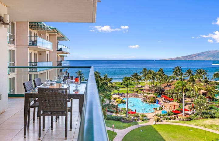 Deluxe 2br With Wraparound Balcony And Ocean Views - Maui, HI