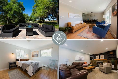 Peaceful Farmhouse Retreat | Hot Tub | Sleeps 15