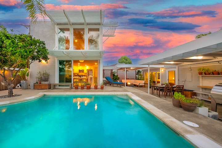 Pool, Fire Pit, Outdoor Seating, and more!