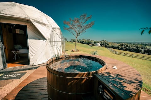 Esphera Air with Ofuro, Hydro and Fireplace