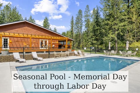 River Road Lodge | Summer Pool | Hot Tub | Game Rm