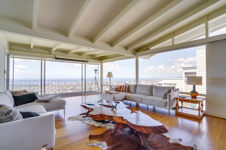 Ocean + Skyline Views: Honolulu Retreat - Honolulu