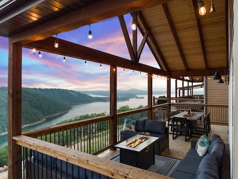 Lux Views! Indoor-Outdoor Pools, Firepits, Arcades
