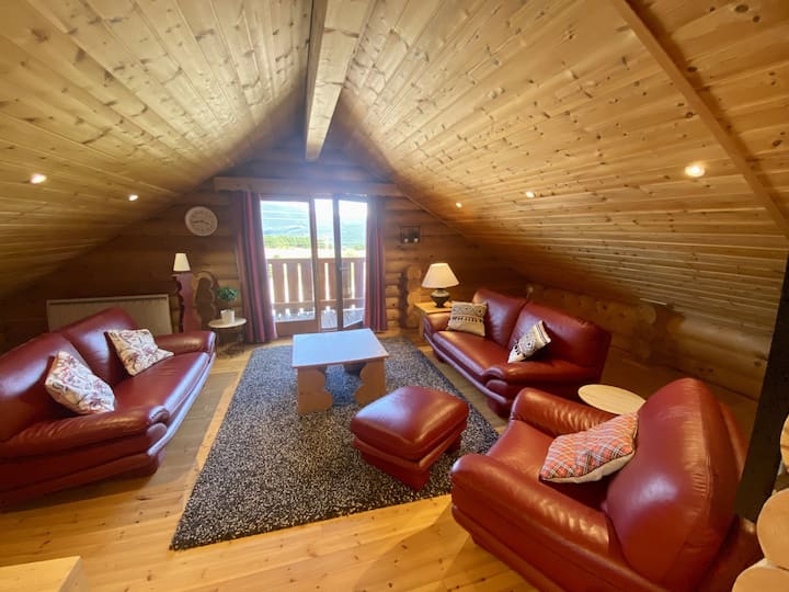Les Angles : Haut De Chalet 100m, Sauna, 6 Pers - Les Angles