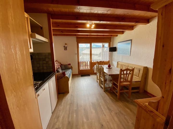 Appartement Cosy 4 Pers Avec Balcon Et Parking - Crest-Voland
