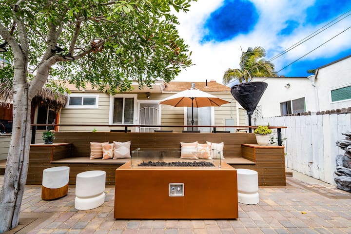 Pacific Beach-Private-3bd-BBQ-Patio-Parking-Laundr
