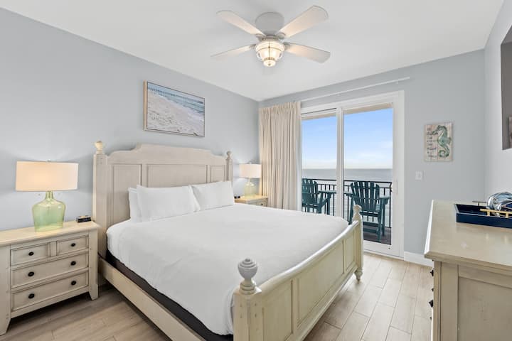 Main Bedroom with Gulf Views