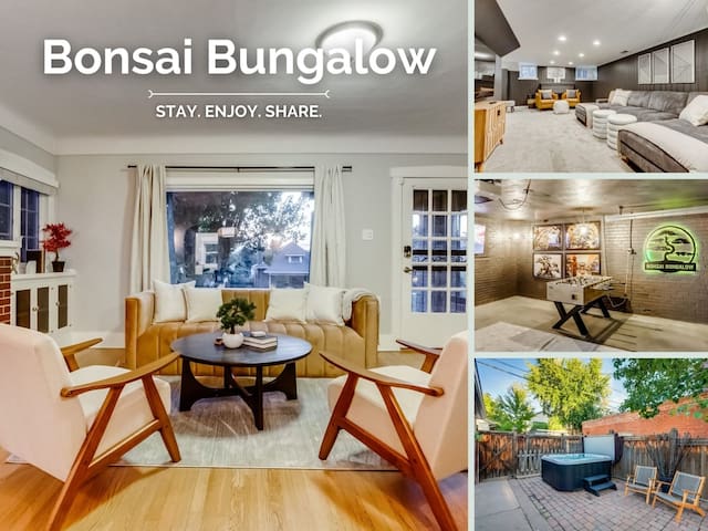 The Bonsai Bungalow | Hot Tub | Game Room