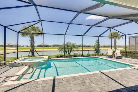 Punta Gorda Home w/ Lanai & Golf Course View!