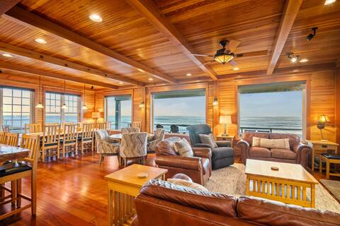 Breathtaking Ocean Front Views, Hot Tub, Billiards