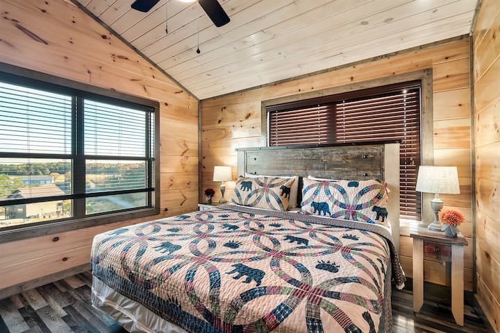 Cama King con vistas