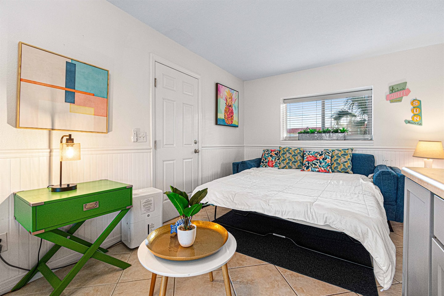 Bedroom Four pull-out sofa