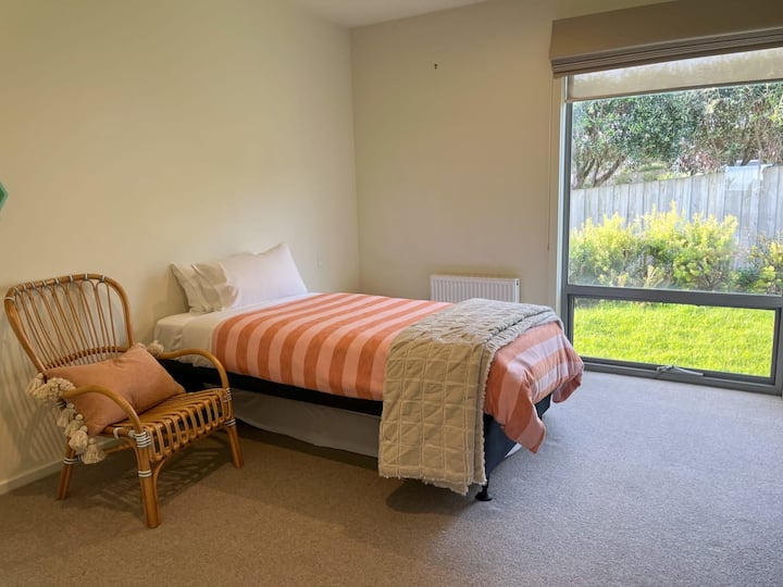 Bedroom 2 - king single bed with single trundle