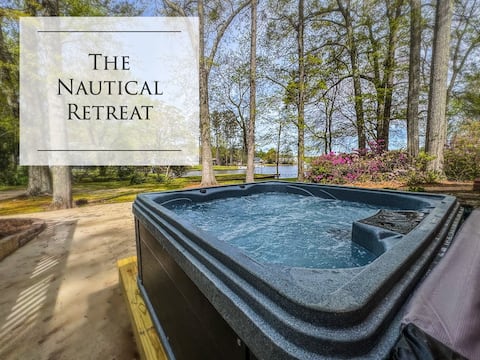 Lakeside Retreat | Hot Tub & Pedal Boat Near UWG