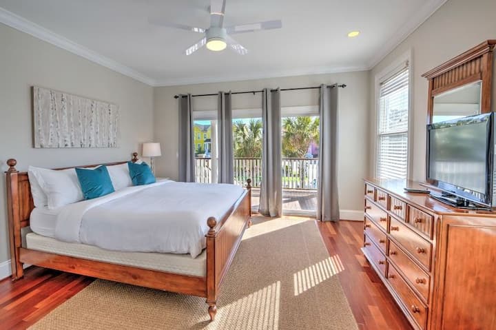 غرفة نوم 2 بسرير بحجم كبير