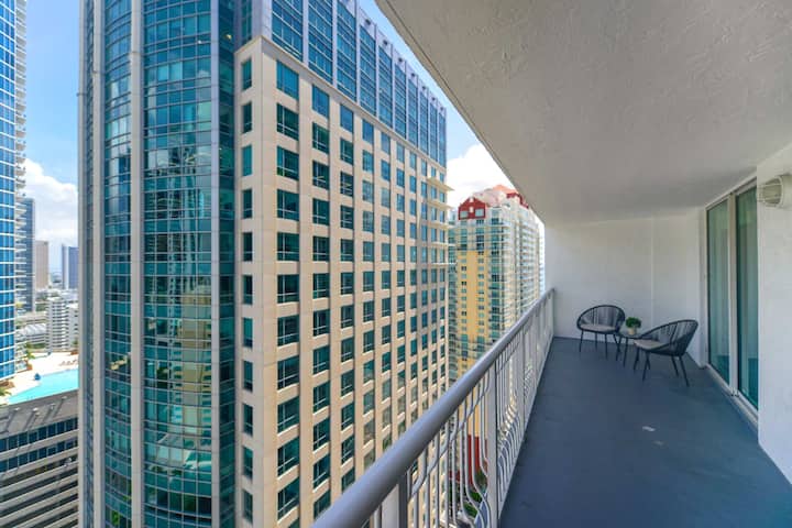 Brickell Stay With City Views - Miami