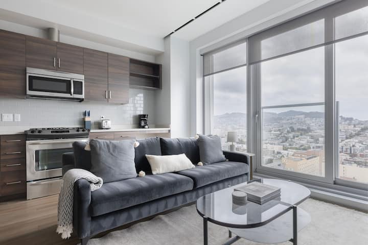 Blueground | Soma, Pool, Yoga, Nr Station & Bars - San Francisco, CA