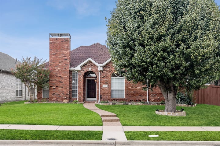 Tch - Spacious 4bd/2ba Home In Plano W/ Workspace - Plano