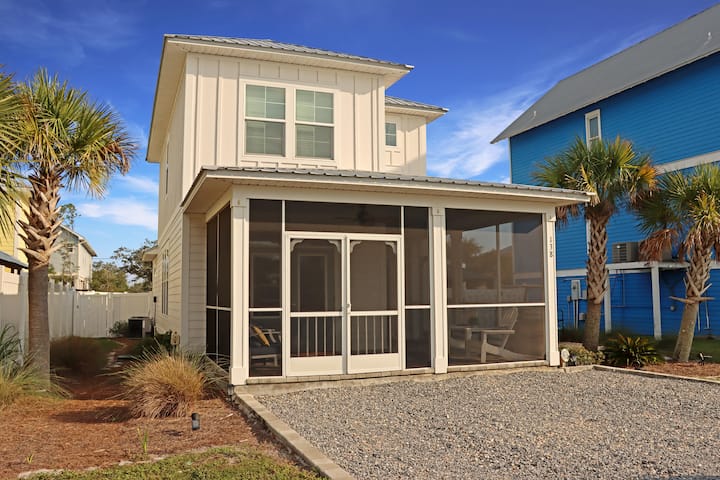 Reel Blessed Sjb - 4br, Screened Porch & Fire Pit - Port St. Joe, FL